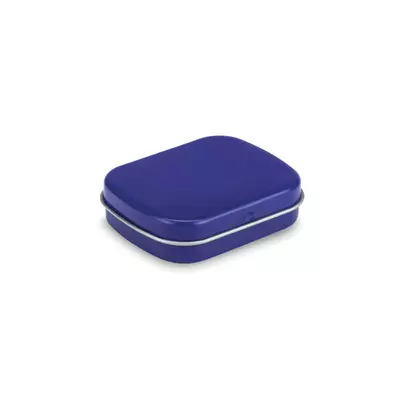 Metal box with mints