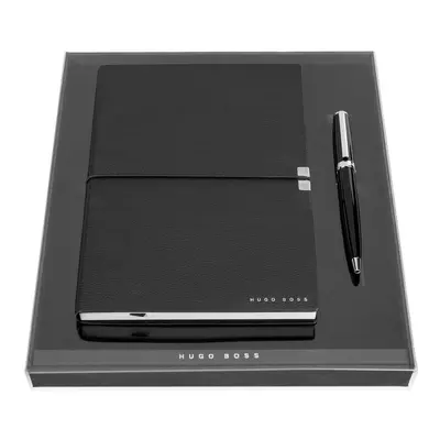 Set A5 notebook and ball pen Hugo Boss