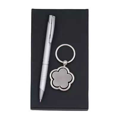Set ball pen and keychain