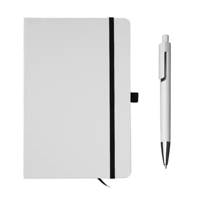 A5 notebook with ball pen
