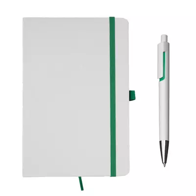 A5 notebook with ball pen