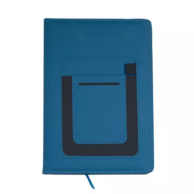 Notebook A5 with hard eco leather covers