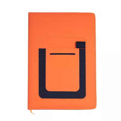 Notebook A5 with hard eco leather covers