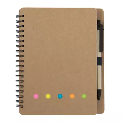 ECO notebook and ball pen