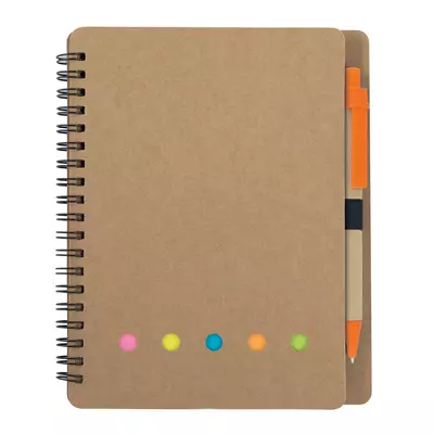 ECO notebook and ball pen