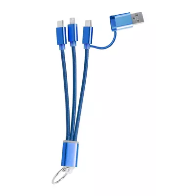 Keyring USB charger cable