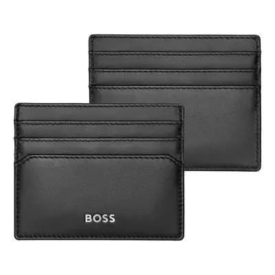 Кожен визитник Classic Smooth Black