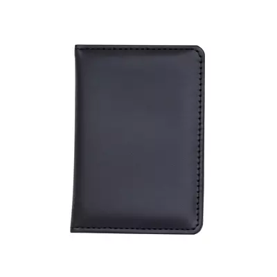 Кожен калъф за карти с RFID защита