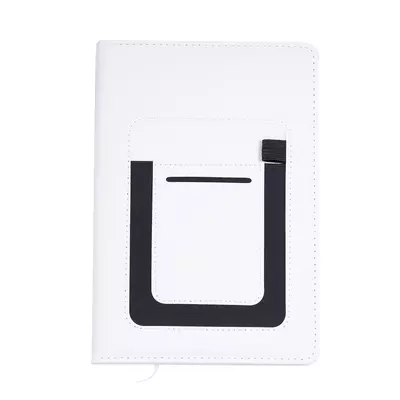 Notebook A5 with hard eco leather covers