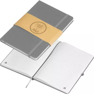 A5 notebook from recycled eco leather