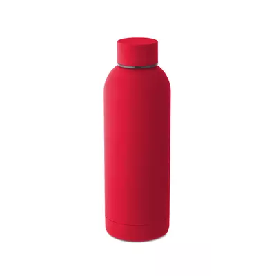 Steel thermos with rubberized finish 500 ml.