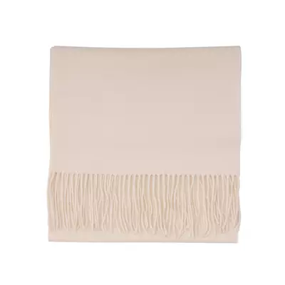 Elegant winter cashmere scarf