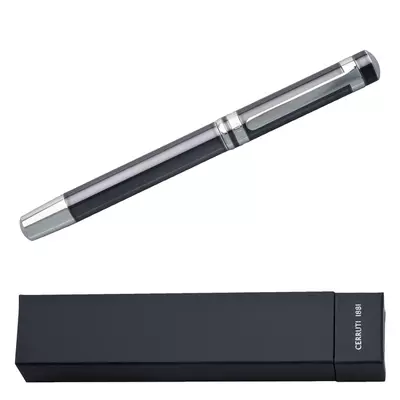 Metal roller pen League Dark Blue