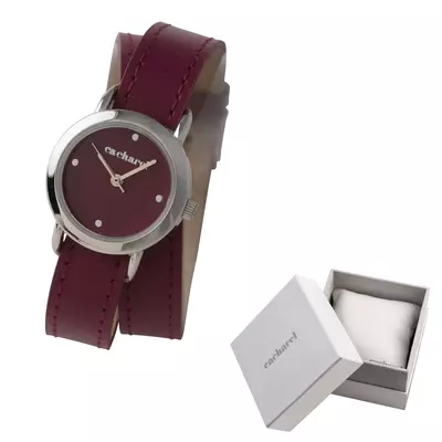 Часовник Blossom Bordeaux