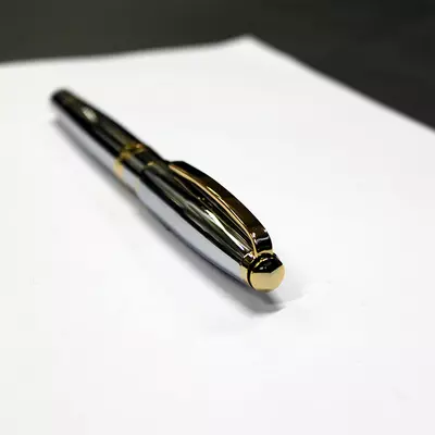 Metal roller pen Bicolore