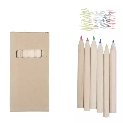 Mini pencils - 6pcs
