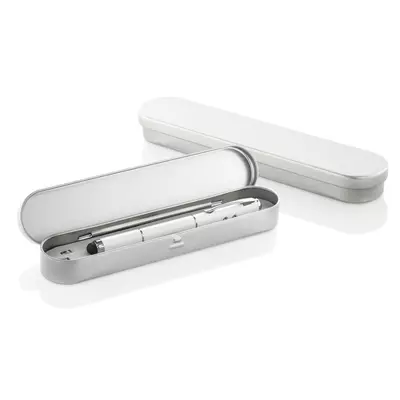 Ball pen with laser pointer