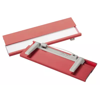 Metal label for name BINDEL