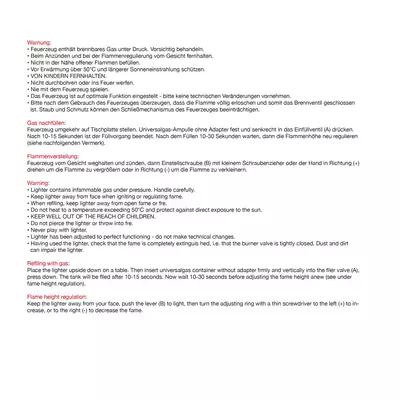 Plastic lighter TEMPO