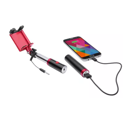 Selfie stick, portable battery 2200 mAh - Slatham