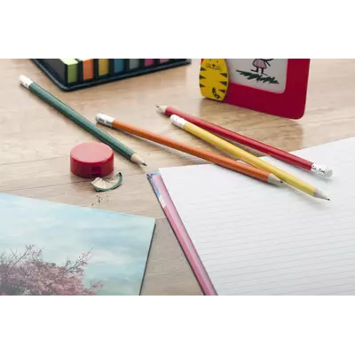 Бял рекламен молив