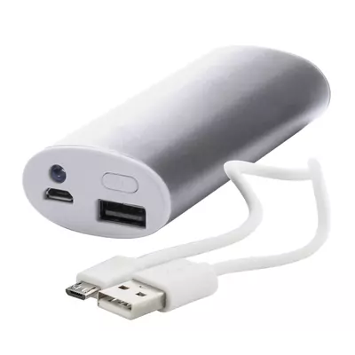 Portable battery 4000 mAh, with Led flashlight - Power Bank Cufton