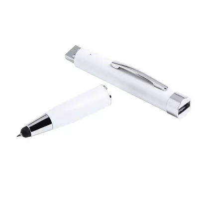 Power Bank 650 mAh - Metall ballpen for touchscreen Solius
