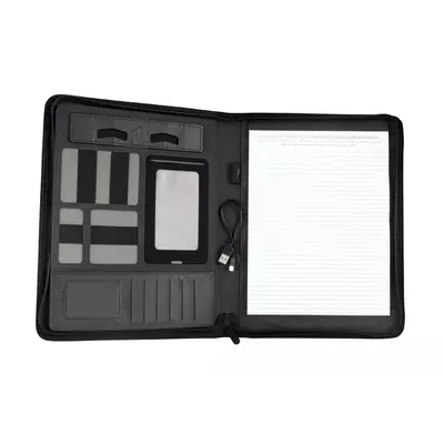 Елегантна папка за документи А4, с вградена батерия