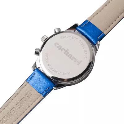 Дамски ръчен часовник Chronograph Madeleine Bright Blue