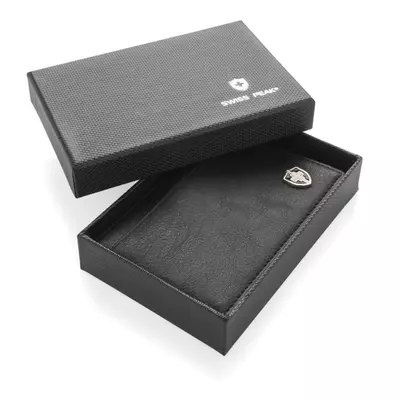 Кожен портфейл за карти Swiss Peak