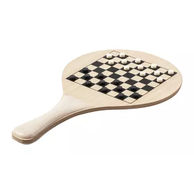 Плажен тенис с 3 игри в памучна торбичка