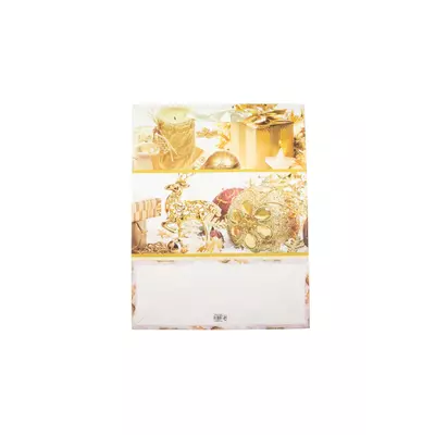 Коледен подаръчен плик "Golden Christmas Toys"