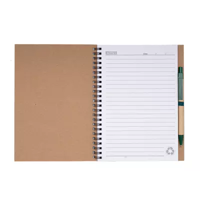 Еко бележник A5 с твърди корици