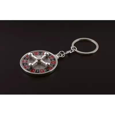 Metal keychain