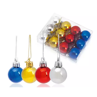 Комплект коледни топки