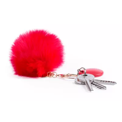 Ladies key holder with pom-pom Ladriel