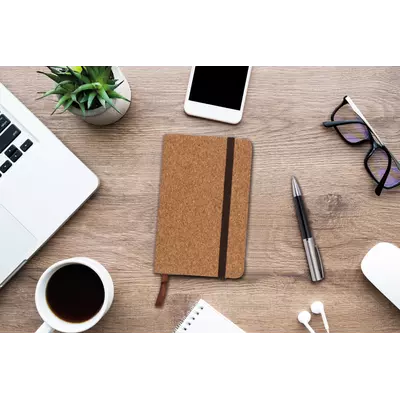 Бележник - еко корица корк A6