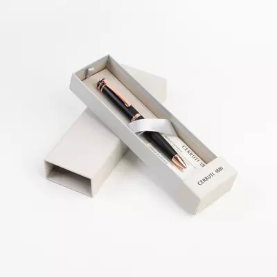 Метална химикалка Austin Black/Rosegold