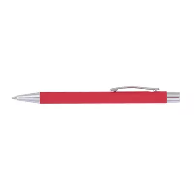 Soft touch metal ball pen