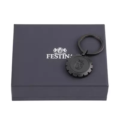 Метален ключодържател Chronobike Black