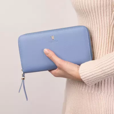 Дамско портмоне Mademoiselle Light Blue