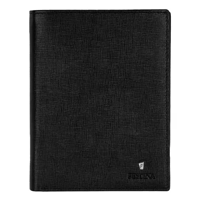 Leather wallet Chronobike Black