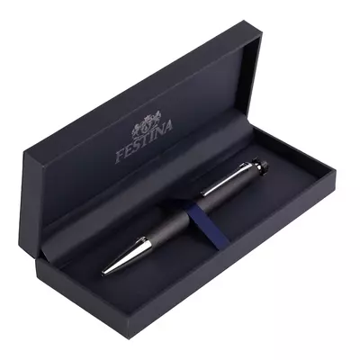 Metal ball pen Chronobike Classic Chrome Black