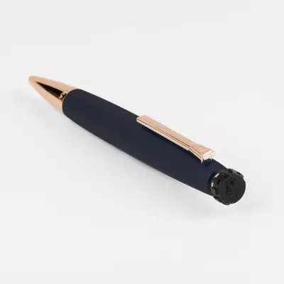 Metal ball pen Chronobike Rose Gold Navy