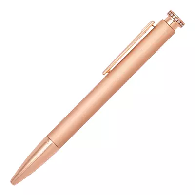 Metal ball pen Mademoiselle Champagne
