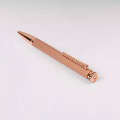 Metal ball pen Mademoiselle Champagne