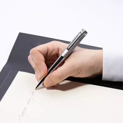 Metal ball pen Prestige Chrome All Chrome