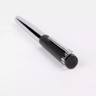 Metal roller pen Prestige Chrome Black