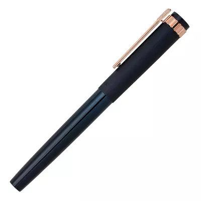 Metal fountain pen Prestige Rose Gold Navy