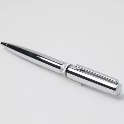 Metal ball pen Gear Metal Chrome